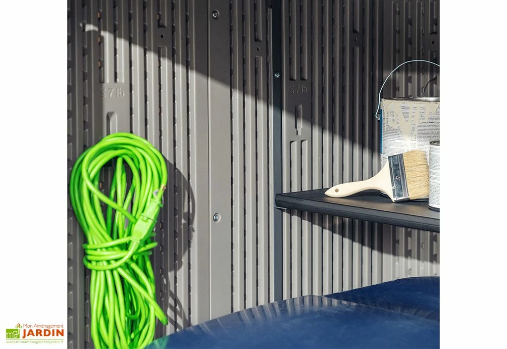 Lifetime Armoire De Jardin En Résine Effet Bois - 2,1 M² 8 Lifetime Armoire De Jardin En Résine Effet Bois - 2,1 M² – Image 6