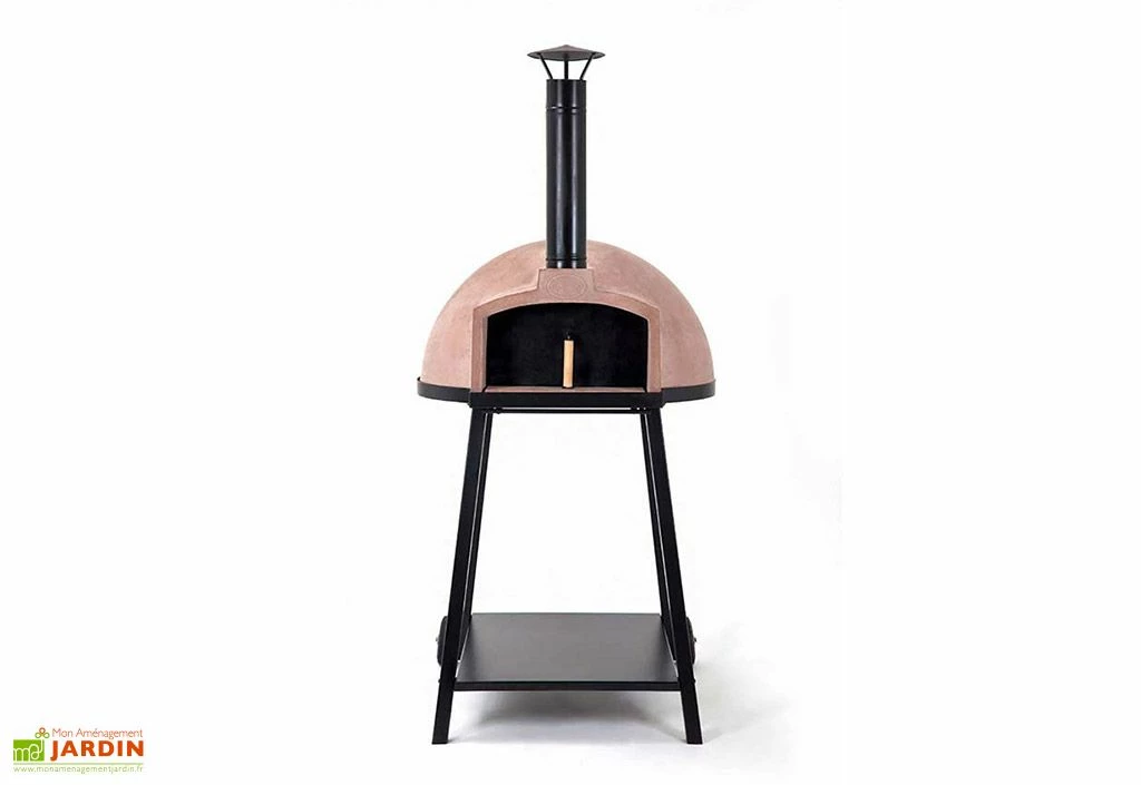 Four à Bois Extérieur Four à Pizza Pietra + Chariot 3 Four à Bois Extérieur Four à Pizza Pietra + Chariot
