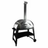 Four à Pizza Extérieur 80 X 50 Cm – Vulcano Vésuve -MON AMENAGEMENT JARDIN Soldes four pizza inox vulcano vesuve