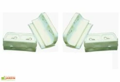 Lot De 4 Glissières Pour Abris Spacemaker -MON AMENAGEMENT JARDIN Soldes glissieres spacemaker 1