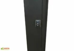 Pergola Bioclimatique Motorisée Adossée En Alu Noir – Actual 4 X 3 M -MON AMENAGEMENT JARDIN Soldes interrupteur pergola bioclimatique motorisee 4x3 1