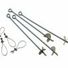 Kit D’ancrage Pour Tonnelle Pliante (4 Pièces) -MON AMENAGEMENT JARDIN Soldes kit ancrage tonnelle pliante