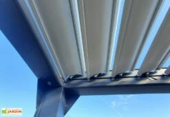 Pergola Bioclimatique Motorisée Aluminium Autoportée – Actual 4 X 3 M -MON AMENAGEMENT JARDIN Soldes lame pergola