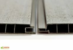 Armoire Haute Brossium En Résine (140 X 73,6 X 170) -MON AMENAGEMENT JARDIN Soldes languettes panneaux emboitables armoire de jardin brossium 1