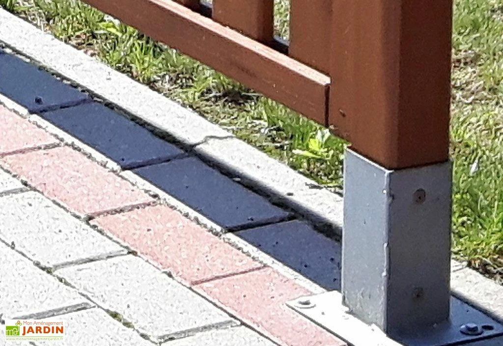 Lot De 4 Supports Pour Surface En Béton Pour Pergola Henley - 9 X 9 X 15 Cm 3 Lot De 4 Supports Pour Surface En Béton Pour Pergola Henley - 9 X 9 X 15 Cm