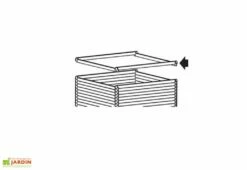 Madriers Supplémentaires Pour Abris Jardin Solid