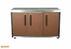 Cuisine D'extérieur En Acier Inoxydable Avec 3 Placards - MO 150