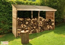 Abri Range-Bûches En Bois Montréal - 3,4 M³