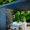 Panneau Latéral Brise-vue En Aluminium Pour Pergola Ombréa 1,2 M -MON AMENAGEMENT JARDIN Soldes panneau brise vue jardin