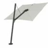Parasol Déporté 250 Cm - Spectra Incliné Toile Solidum -MON AMENAGEMENT JARDIN Soldes parasol deporte spectra carre 250cm solidum 1