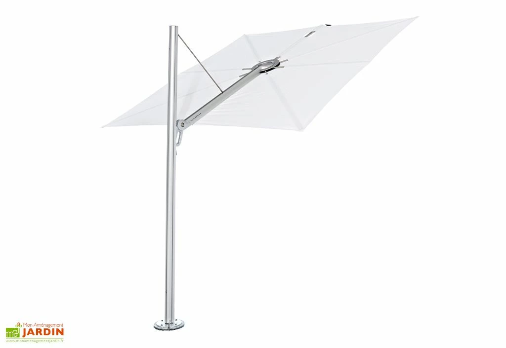 Parasol Déporté 250 Cm - Spectra Droit Toile Solidum 3 Parasol Déporté 250 Cm - Spectra Droit Toile Solidum
