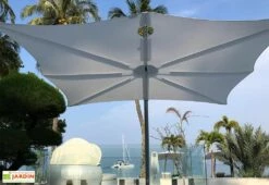 Parasol Déporté 250 Cm - Spectra Droit Toile Solidum 12 Parasol Déporté 250 Cm - Spectra Droit Toile Solidum -MON AMENAGEMENT JARDIN Soldes parasol deporte spectra droit 250cm umbrosa 2