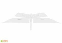 Parasol Déporté 250 Cm - Spectra Multi Toile Solidum -MON AMENAGEMENT JARDIN Soldes parasol deporte spectra multi 250cm solidum 2