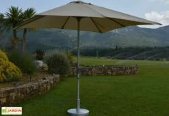 Parasol Droit Carré 3 M En Aluminium Summer