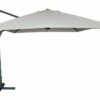 Parasol Déporté En Aluminium Et Polyester Gris 4x3m Sevilla -MON AMENAGEMENT JARDIN Soldes parasol en aluminium 7