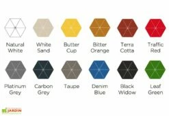 Parasol Mural à Bras Télescopique Ø 2,70 M – Qualité Professionnelle -MON AMENAGEMENT JARDIN Soldes parasol mural bras telescopique 270cm p3 3