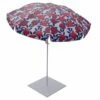 Parasol Rond En Tissu Et Métal ø 167 Cm – Pomegranate -MON AMENAGEMENT JARDIN Soldes parasol rond pomegranate