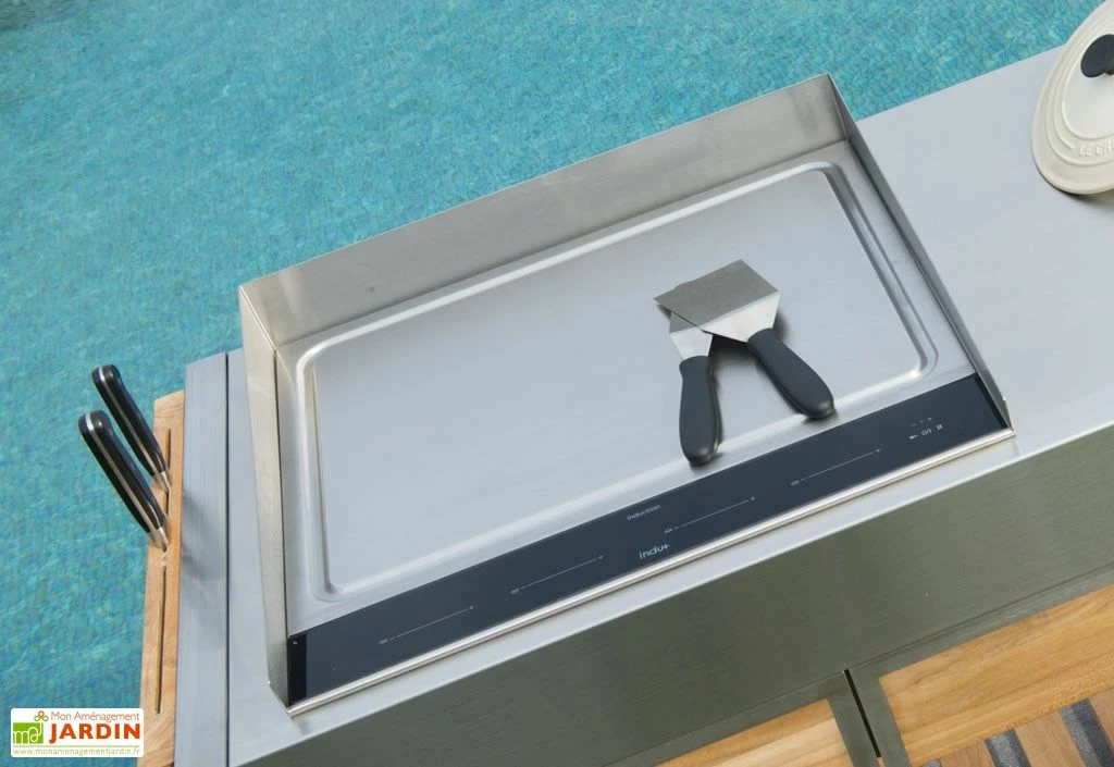 Parois Anti-Eclaboussures Pour Plaque De Cuisson Teppanyaki Indu+ 4 Parois Anti-Eclaboussures Pour Plaque De Cuisson Teppanyaki Indu+ – Image 2