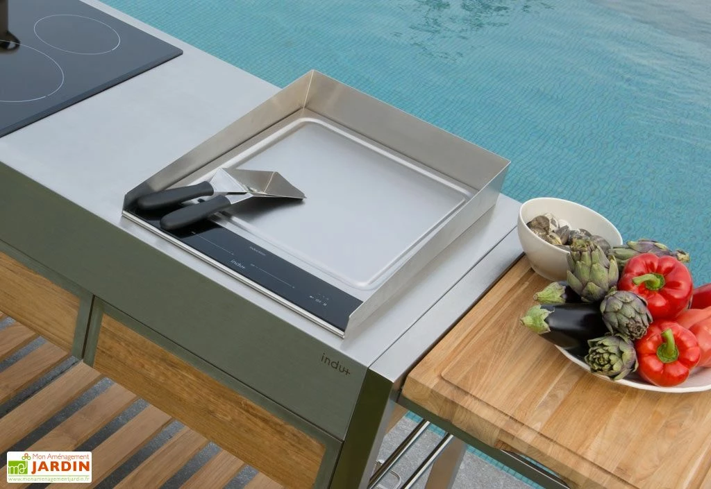 Parois Anti-Eclaboussures Pour Plaque De Cuisson Teppanyaki Indu+ 3 Parois Anti-Eclaboussures Pour Plaque De Cuisson Teppanyaki Indu+