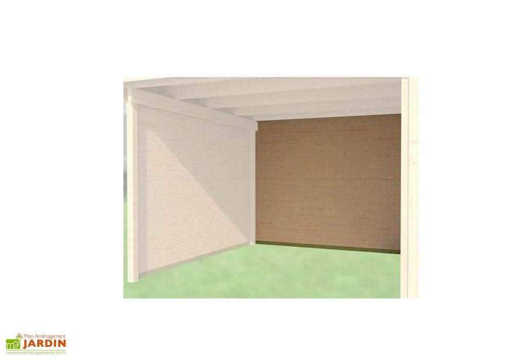 Paroi Arrière Pour Abri Design Chill-Out 3 Et Lounge 3 28mm 3 Paroi Arrière Pour Abri Design Chill-Out 3 Et Lounge 3 28mm