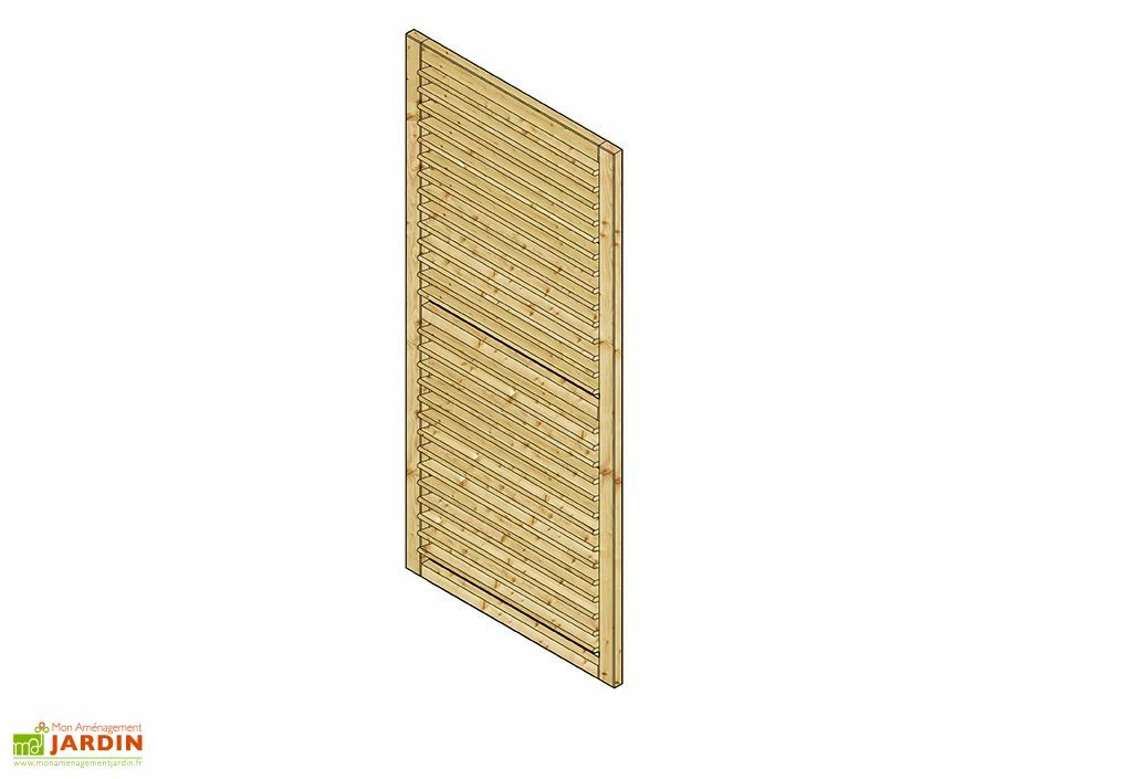 Solid Jalousie Orientable Pour Tonnelle Kiosque En Bois Autoclave 4 Solid Jalousie Orientable Pour Tonnelle Kiosque En Bois Autoclave – Image 2