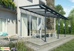 Pergola Adossée En Aluminium Et Polycarbonate 295 Cm – Sierra
