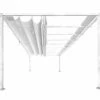 Paragon Pergola En Aluminium Effet Bois Florence 17,67 M² -MON AMENAGEMENT JARDIN Soldes pergola aluminium effet bois florence 17m2 blanc