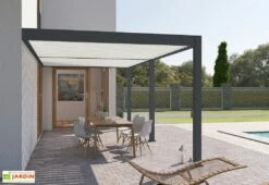 Pergola Bioclimatique Ombréa En Aluminium 3 X 6 M Adossée - Anthracite 10 Pergola Bioclimatique Ombréa En Aluminium 3 X 6 M Adossée - Anthracite -MON AMENAGEMENT JARDIN Soldes pergola bioclimatique adossee 3x6m anthracite blanche ombrea 15 729339