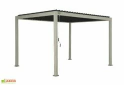 Pergola Bioclimatique En Aluminium Effet Bois Ombréa - 12 M²