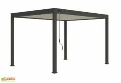 Pergola Bioclimatique En Aluminium Lames Orientables Ombréa - 12 M² -MON AMENAGEMENT JARDIN Soldes pergola bioclimatique ombrea 15 728226