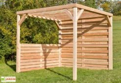 Pergola Modulable En Bois Douglas 2,90 X 2,90 M 13 Pergola Modulable En Bois Douglas 2,90 X 2,90 M -MON AMENAGEMENT JARDIN Soldes pergola bois douglas parois mon petit potager