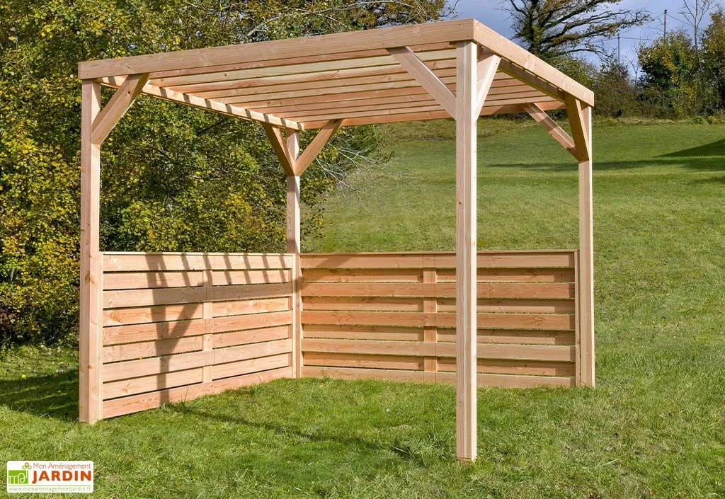 Pergola Modulable En Bois Douglas 2,90 X 2,90 M 7 Pergola Modulable En Bois Douglas 2,90 X 2,90 M – Image 5