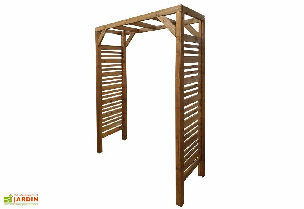 Arche De Jardin En Bois Traité – Lign Z 3 Arche De Jardin En Bois Traité – Lign Z