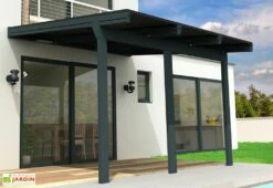 Pergola Photovoltaïque En Aluminium Cornaline Gris – 19,9 M²