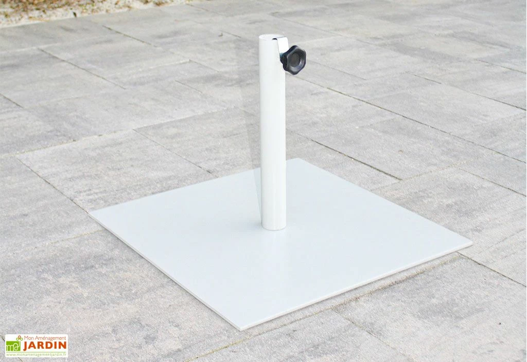 Pied De Parasol En Acier Laqué - Flat 3 Pied De Parasol En Acier Laqué - Flat