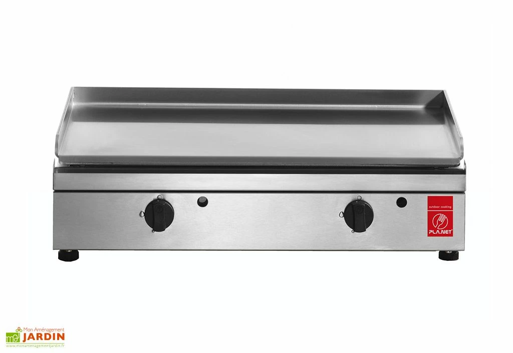 Plancha Gaz 2 Brûleurs Plaque Inox 60x40cm – ALFA 600 (Option Acc.) 3 Plancha Gaz 2 Brûleurs Plaque Inox 60x40cm – ALFA 600 (Option Acc.)