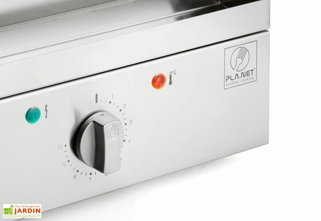 Plancha électrique En Inox 2080 W Avec Housse De Protection - 54 X 50 X 20 Cm 6 Plancha électrique En Inox 2080 W Avec Housse De Protection - 54 X 50 X 20 Cm – Image 4