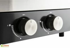 Plancha à Gaz à Poser Finesta 2 Brûleurs 5kW -MON AMENAGEMENT JARDIN Soldes plancha gaz a poser finesta 5