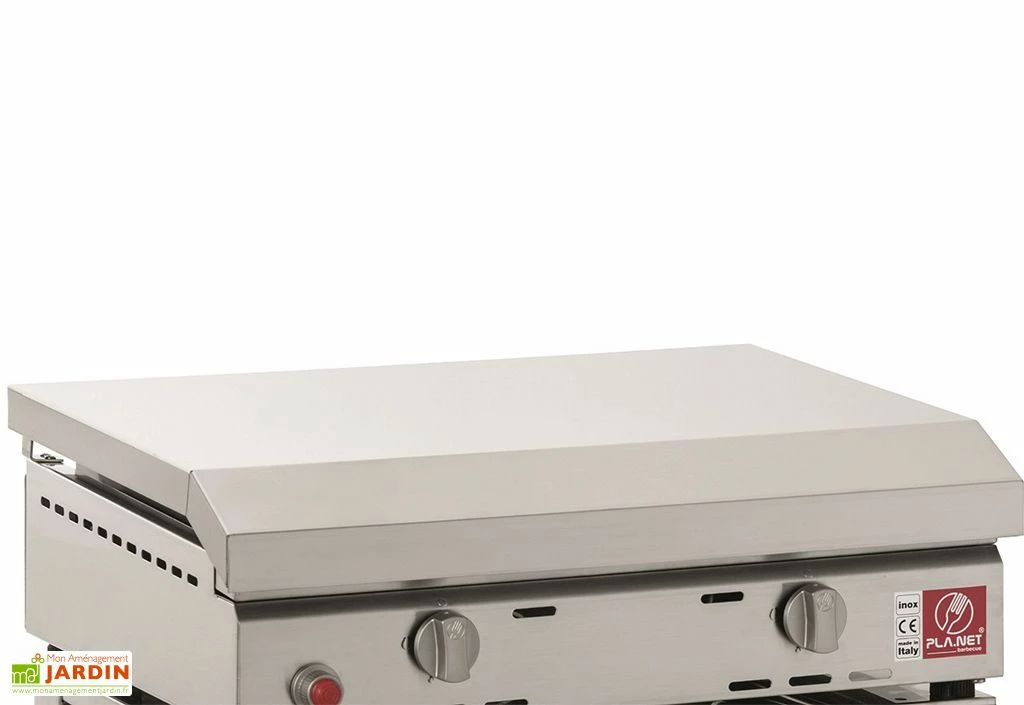 Plancha Gaz 2 Brûleurs Plaque Inox 60x40cm – ALFA 600 (Option Acc.) 8 Plancha Gaz 2 Brûleurs Plaque Inox 60x40cm – ALFA 600 (Option Acc.) – Image 6