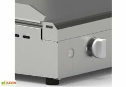 Plancha Gaz Inox CHEF 80 XL + Chariot Ouvert (Pack Complet) -MON AMENAGEMENT JARDIN Soldes plancha gaz inox chariot ouvert housse friteuse 8400w 6