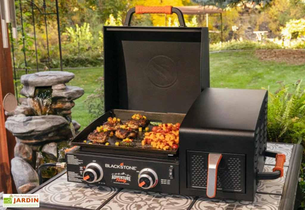 Plancha à Gaz 2 Brûleurs 12,5 KW + Friteuse à Air Blackstone AR 17’’ 3 Plancha à Gaz 2 Brûleurs 12,5 KW + Friteuse à Air Blackstone AR 17’’