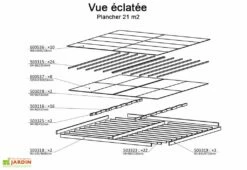 Plancher Pour Chalet En Bois Habitable Isolé Decor Home 11 Plancher Pour Chalet En Bois Habitable Isolé Decor Home -MON AMENAGEMENT JARDIN Soldes plancher bois abri jardin chalet habitable isole decor home 2