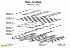 Plancher Pour Chalet En Bois Habitable Isolé Decor Home 10 Plancher Pour Chalet En Bois Habitable Isolé Decor Home -MON AMENAGEMENT JARDIN Soldes plancher bois abri jardin chalet habitable isole decor home