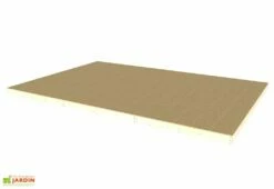 Plancher En Bois Brut Pour Studio De Jardin Como 17 M²