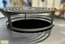 Grille De Cuisson Surélevée Compatible Avec Brasero Tourne Broche