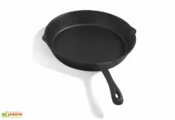 Poêle En Fonte Naturelle - 3 Dimensions -MON AMENAGEMENT JARDIN Soldes poele fonte 4 dimensions cuisson 1