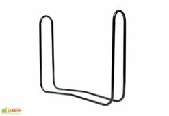 Porte-bûches En Acier Inoxydable – 122 Cm -MON AMENAGEMENT JARDIN Soldes porte buches acier
