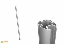 Pilier En Aluminium Pour Voile D'ombrage Ingenua 260 Cm
