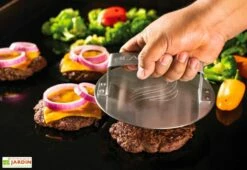 Blackstone Kit Hamburger Pour Plancha – 3 Pièces 9 Blackstone Kit Hamburger Pour Plancha – 3 Pièces -MON AMENAGEMENT JARDIN Soldes presse steak hache pour plancha