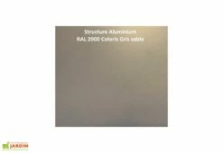 Rideau Pour Pergola Actual Green Outside – 3 M Gris -MON AMENAGEMENT JARDIN Soldes ral 2900 store pergola 1